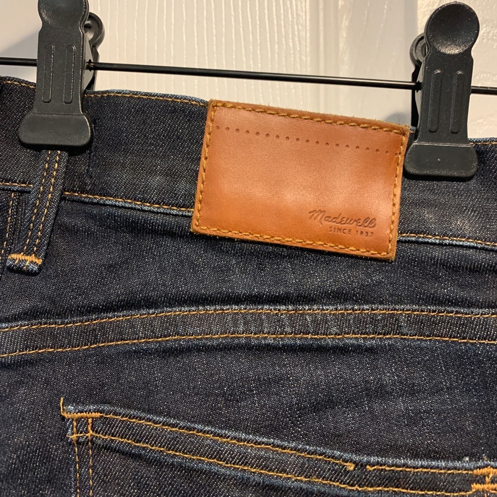 Madewell Straight Leg Jeans, Dark Wash